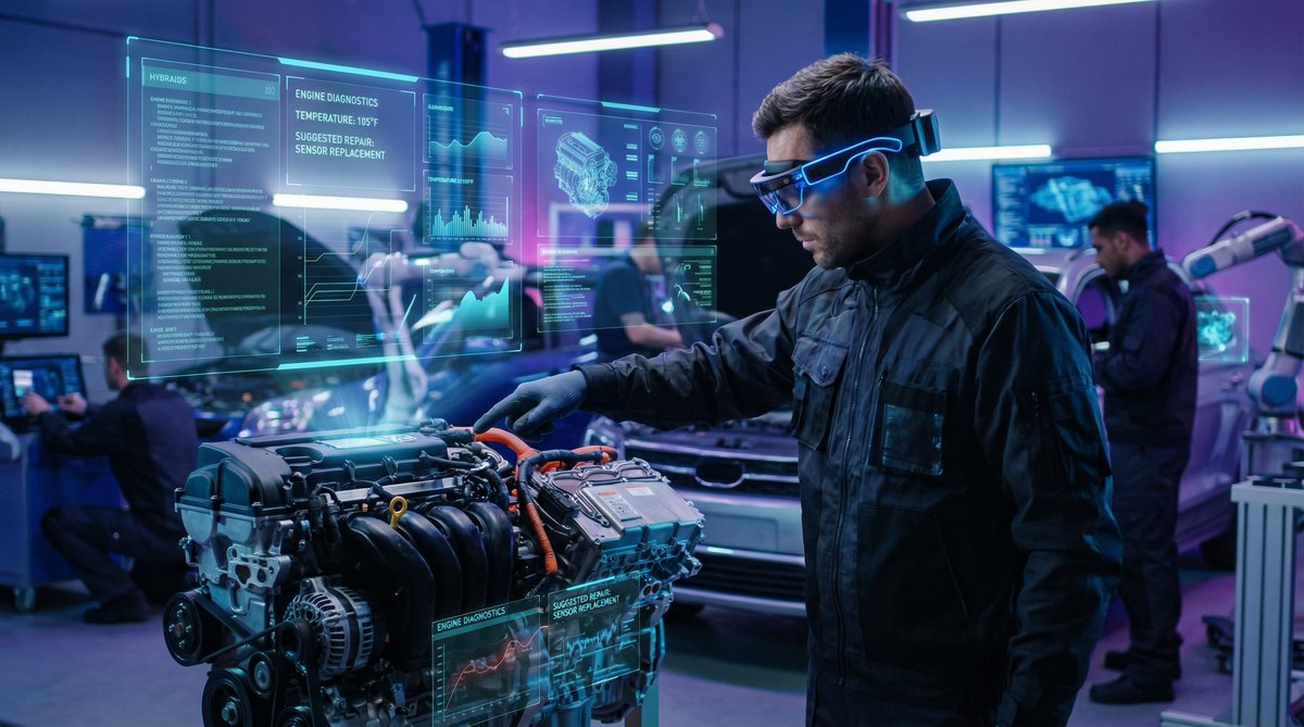 SA传媒 AI修车视频技术